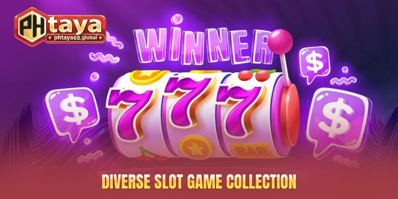 Diverse slot game collection