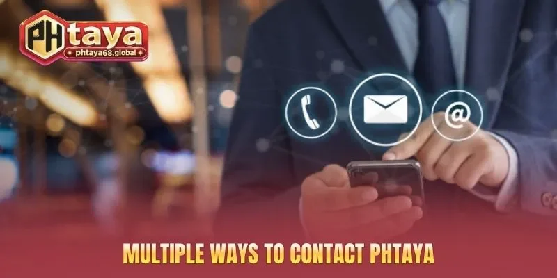 Multiple ways to contact PHTAYA